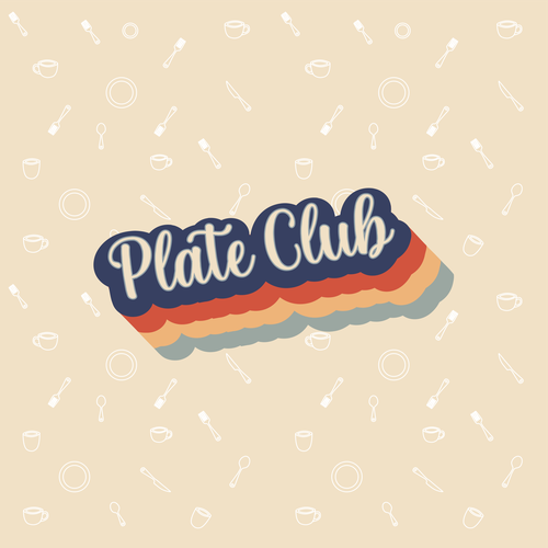 "I created the first paper plate subscription company logo!" - Your next claim to fame Design by Lucy Villalvazo