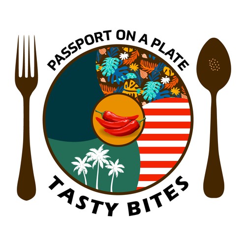 Design a Bold, Soulful Logo for Tasty Bites – Caribbean Meets Southern Comfort Design by Shafiut
