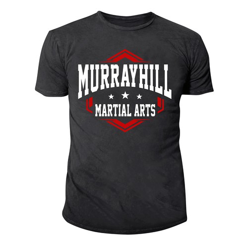 SUPER Cool T-shirt Design for Martial Arts School Diseño de M4squad'S