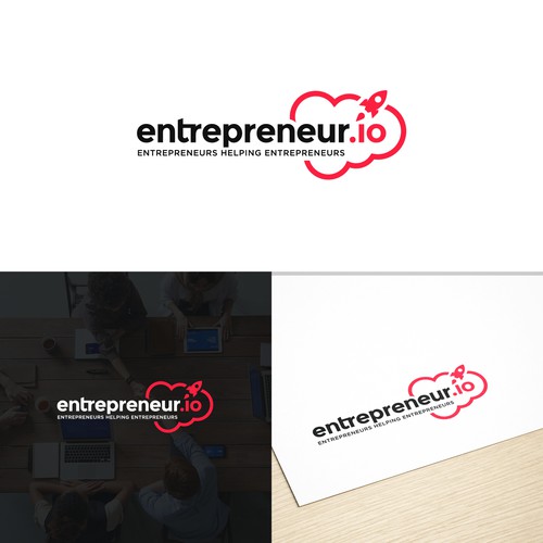 NEW LOGO: Entrepreneur.io - Entrepreneurs Helping Entrepreneurs Design by rrrdesign24