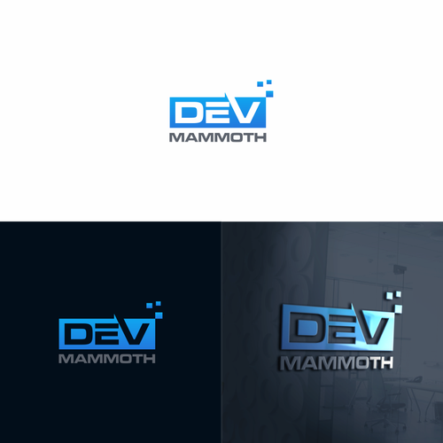 Design a fun and clean logo for a company trying to place software developers. Design by Tukang Sapu
