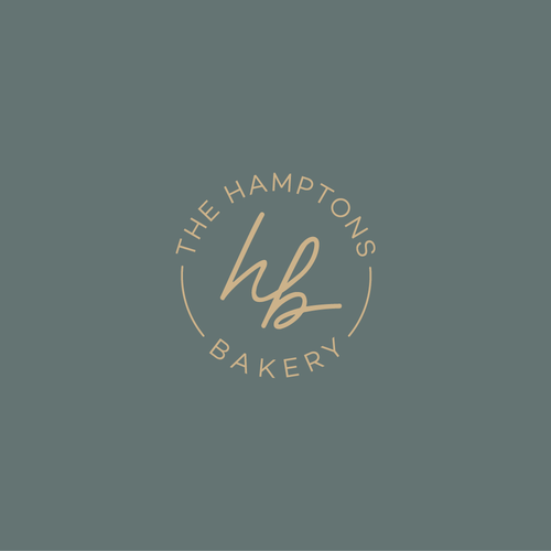 The Hamptons Bakery Logo Design by Milan Kojic Art