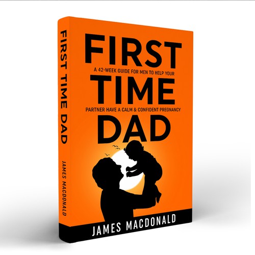 Book cover art appealing to First Time Dad & Expectant Mums Design réalisé par Trivuj