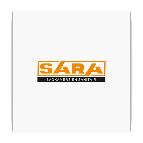 Logo moet SARA zijn ipv saar, letters moeten beeldmerk worden, ‘Badkamers & Sanitair’ eronder!! Design by Art_Cues