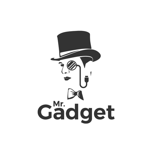 Design a hipster logo for electronic accesories for Mr. Gadget Design by Qinzi Std
