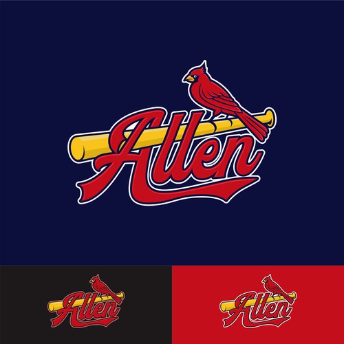 High School Baseball Team Logo-ontwerp door gientescape std.