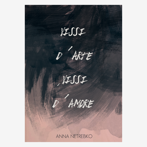 Illustrate a key visual to promote Anna Netrebko’s new album Design von Yokaona