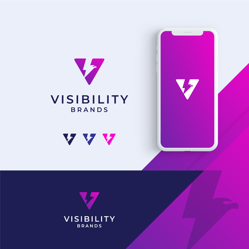 Sleek innovative brand for a marketing company focused on "Visibility" Diseño de kreabie