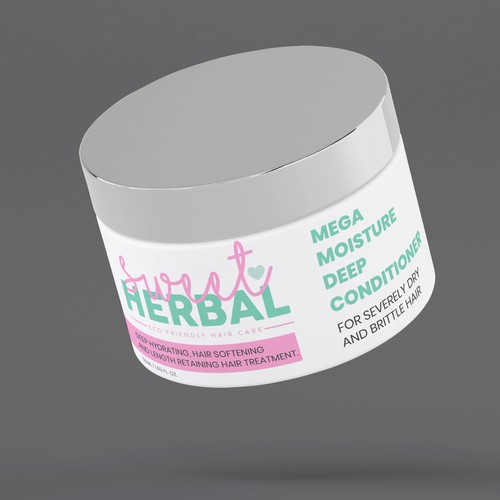 Design a fun minimalist + modern product label design for my eco friendly haircare product line Design by Moi_Designers