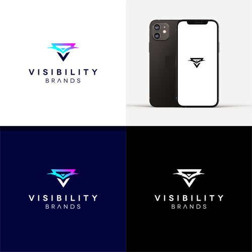 Sleek innovative brand for a marketing company focused on "Visibility" Design by Trust_DESIGN