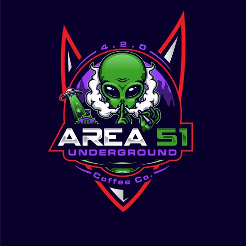 Secret base needs logo, can you keep a secret? Could lead to more. Design by Gr8 ART