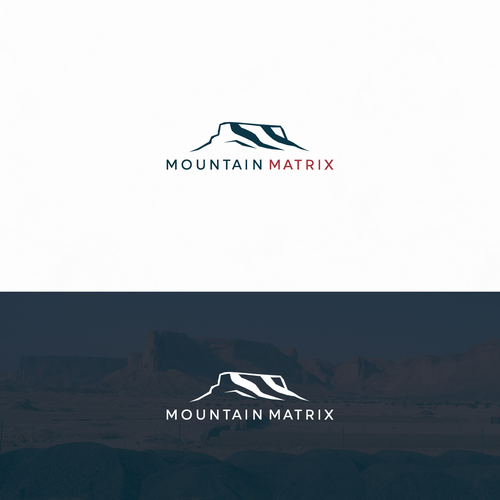 Mountain Matrix Logo Design by Nowshad Art