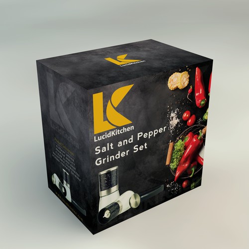 Designs | Design a minimalistic product package for salt and pepper ...
