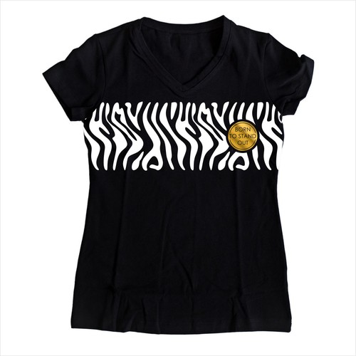 Classy Zebra t-shirt design for zoos / safari parks Design by Athar82