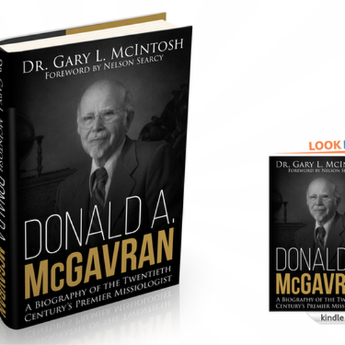 Create a compelling book cover design for an academic biography for Christian pastors and students Design by Arbëresh®