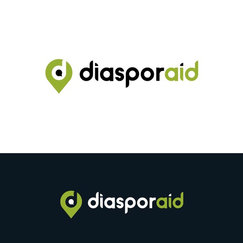 Design a powerful logo for diasporaid, an impact-oriented network/platform for expats Design by JosephA