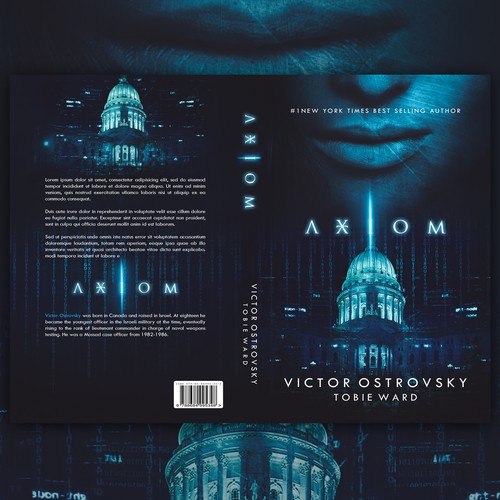 Spy Thriller Cover Design for #1 New York Times Best Selling Author Diseño de Δlek