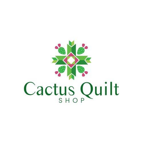 Design a logo for a modern quilt shop! Design by Creative P