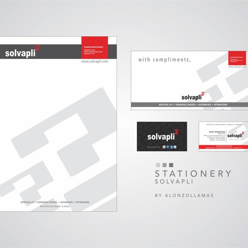 Create the next stationery for solvapli Design by Alonzollamas