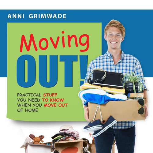 Design a fantastic cover for my book "Moving Out!" Design by A<>Z