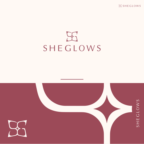 Let's help women glow! Design a beautiful logo for SheGlows Design by Tatha_studio