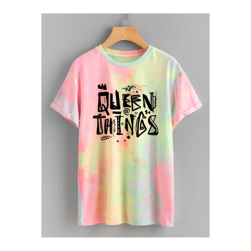 Tie dye 2024 graphic tee