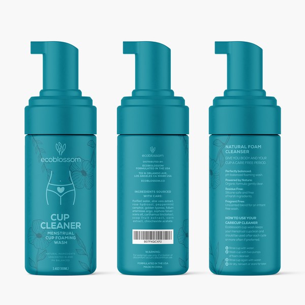 Design by gustavotrz titled "Label Packing Cup Cleaner"