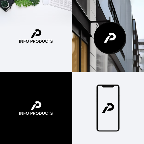 InfoProducts.com - Logo & Branding Design by B Ʌ H Ʌ M B I T ™