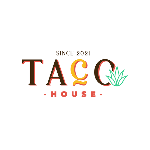 Taco House Logo Design by gabs&gabs