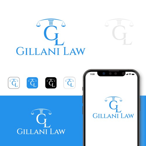 Gillani Law Firm Design by Shifat99d