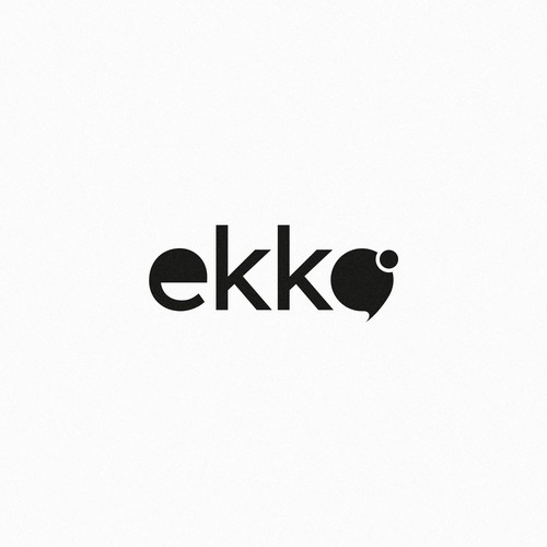 SIMPLE LOGO - ekko Letters then dm after Design by umbertino