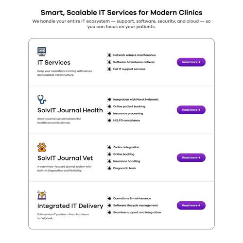 Design a new wordpress theme for an IT company in Norway Design by Taimoor01
