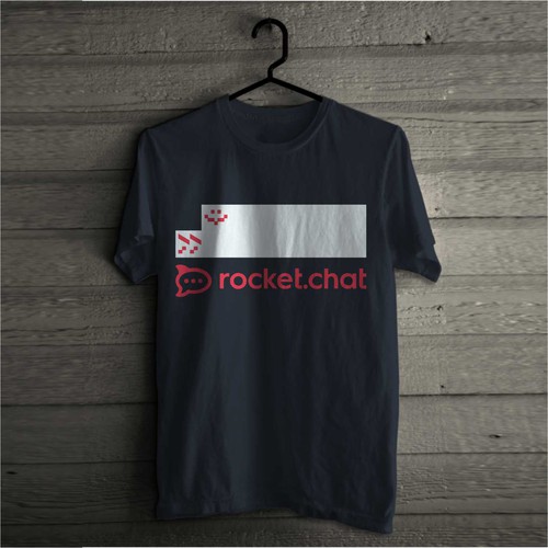 New T-Shirt for Rocket.Chat, The Ultimate Communication Platform! Design by outinside.