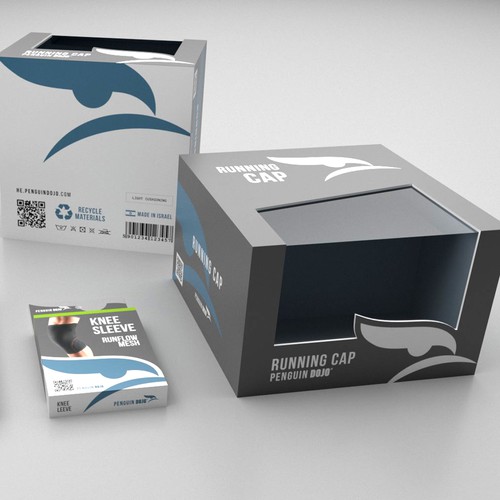 Strong, Dynamic Packaging Design for a Line of Running Products Diseño de Ixipcalli™