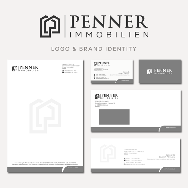 Penner Immobilien — Logo & Brand Identity Design