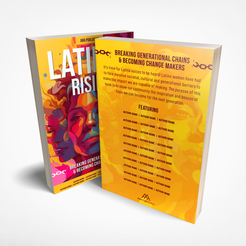 Design a bestselling book cover for Latinas Breaking Generational Chains Design by EBB+FLO