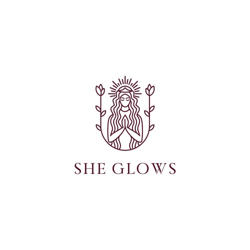 Let's help women glow! Design a beautiful logo for SheGlows Design by ms.logolady