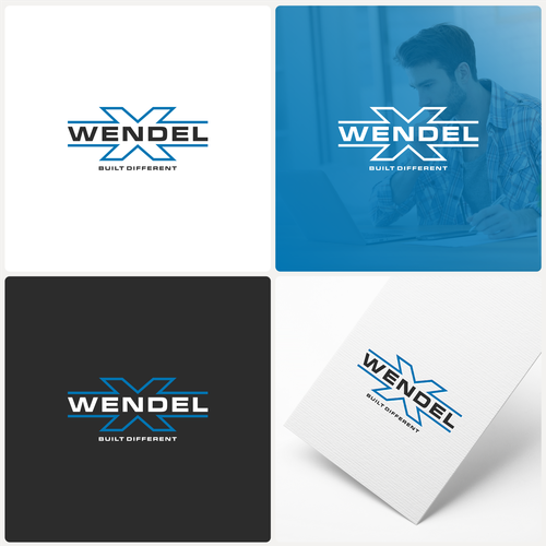 Luxury Logo Design for Wendel X — A Premium Construction Brand Built Different Design by golden_koi