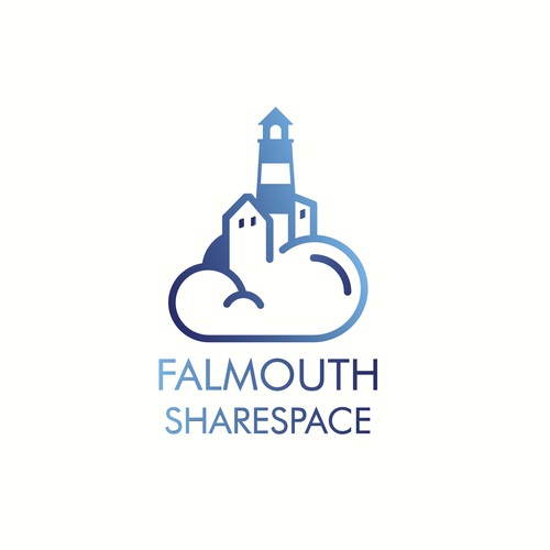 Logo design for coworking space in Cape Cod Design by Miharbi