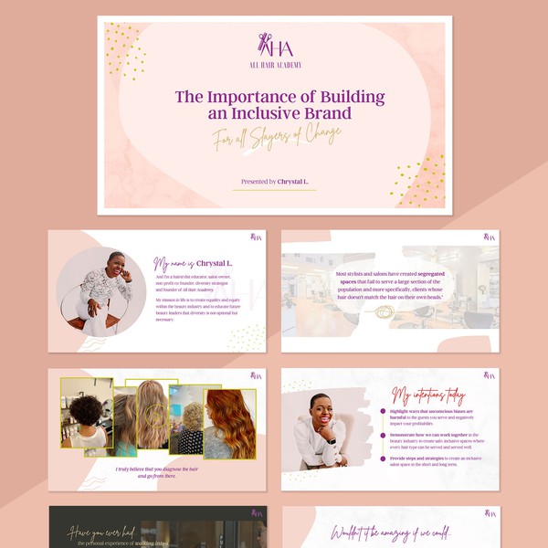 Presentation for ALL HAIR ACADEMY