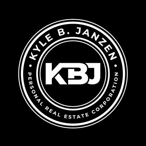 Bold 'KBJ' Logo for Real Estate Agent Design by Md. Faruk ✅