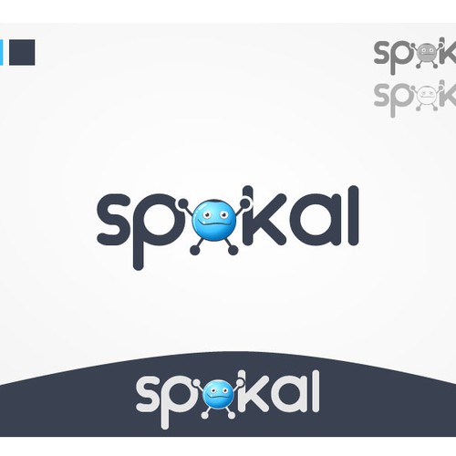 New Logo for Spokal - Hubspot for the little guy! Design by marius.banica