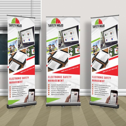 Designs Vertical Banners for Exposition Booth Signage contest
