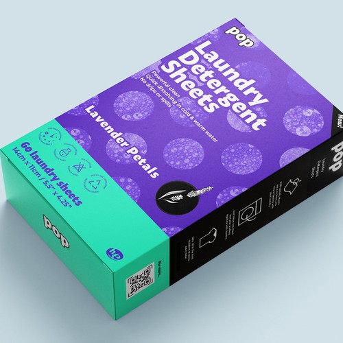 Pop Laundry Detergent Sheets Design by Mercedesfc