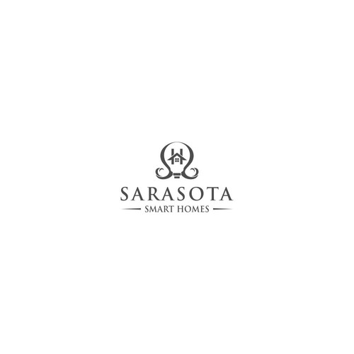 Sarasota Smart Homes logo for our company that does technology innovations and installations Design von kalemwaelah