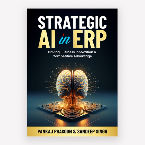 AI and ERP Book Design Design by Shreya007⭐