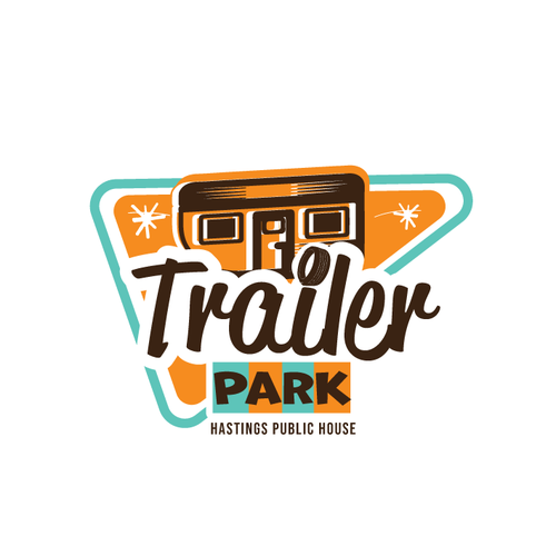 Retro Food Trailer logo needed😁 Design by -NLDesign-