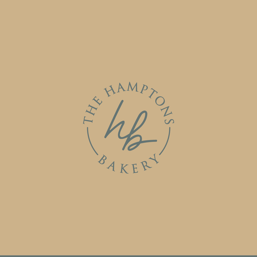 The Hamptons Bakery Logo Design by Milan Kojic Art