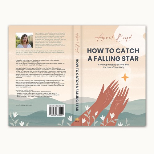 Design a book cover for "How to Catch a Falling Star" Design by maglyvi