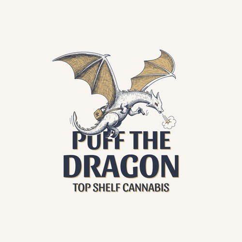 Top Shelf - luxury cannabis dispensary logo design Design by TamaCide